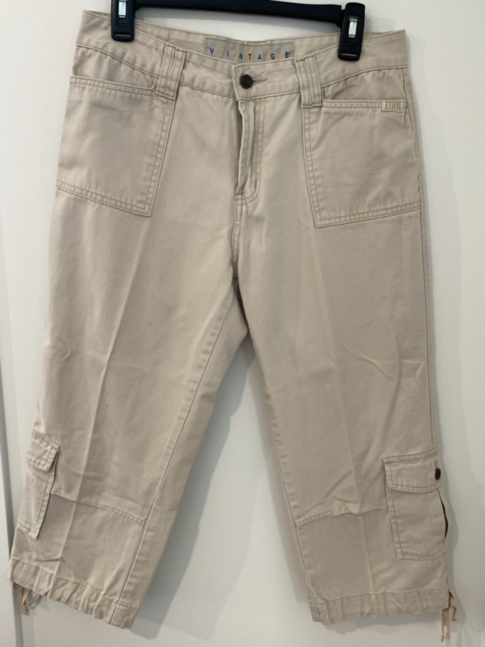 Ethyl Vintage tan capri